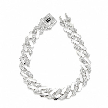 Pulso Monaco Mixto Con Zirconias