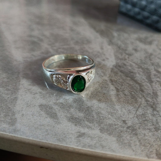 Anillo Piedra Verde