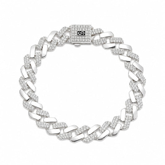 Pulso Monaco Mixto Con Zirconias