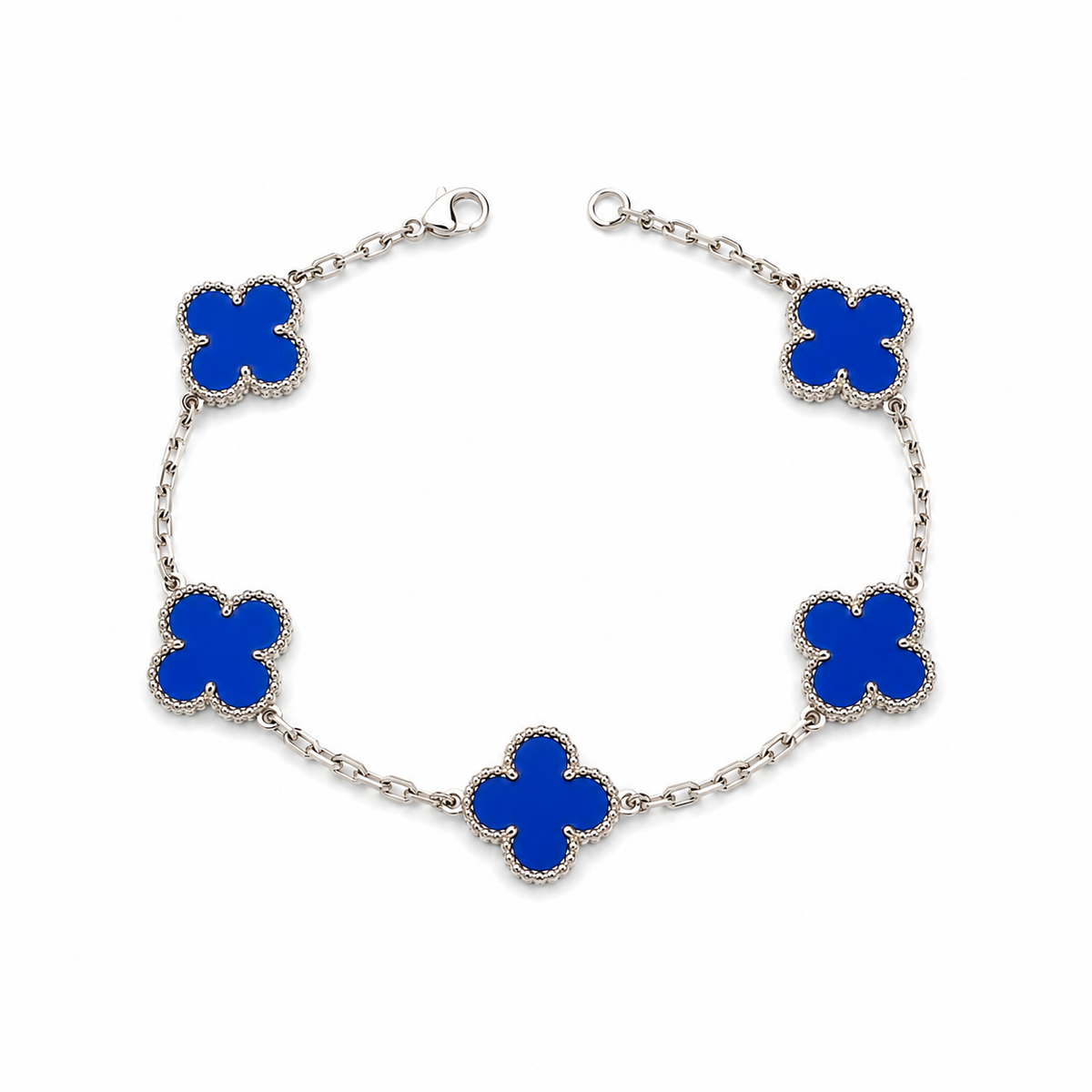 Pulso Estilo Trébol Azul