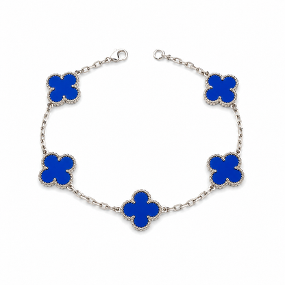 Pulso Estilo Trébol Azul